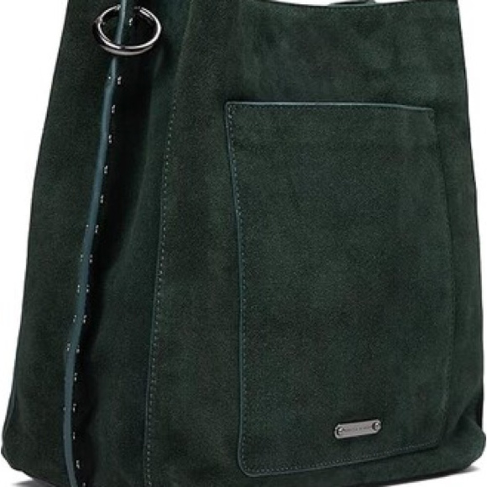 Rebecca Minkoff Hunter Green
Darren Studded Suede Leather Shoulder Bag